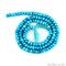 Gemstone Rondelle Bead Strands, Round Faceted, Polished Beads, Handmade Rondelle Beads, 12.5-inch, 3-4mm Round Strands for DIY Jewelry Making, GemMartUSA (70002)